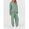 image:imageANRABESS Two Piece Set for Women Fall Outfits SweatsuitsLight Green