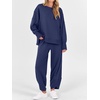 image:imageANRABESS Two Piece Set for Women Fall Outfits SweatsuitsNavy Blue