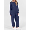 image:imageANRABESS Two Piece Set for Women Fall Outfits SweatsuitsNavy Blue