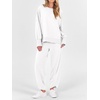 image:imageANRABESS Two Piece Set for Women Fall Outfits SweatsuitsWhite