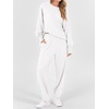 image:imageANRABESS Two Piece Set for Women Fall Outfits SweatsuitsWhite