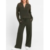 image:imageANRABESS Two Piece Sets For Women Fall Lounge Travel Airport OutfitsArmy Green
