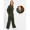image:imageANRABESS Two Piece Sets For Women Fall Lounge Travel Airport OutfitsArmy Green