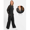 image:imageANRABESS Two Piece Sets For Women Fall Lounge Travel Airport OutfitsBlack