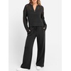 image:imageANRABESS Two Piece Sets For Women Fall Lounge Travel Airport OutfitsBlack