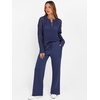image:imageANRABESS Two Piece Sets For Women Fall Lounge Travel Airport OutfitsNavy Blue