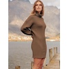 image:imageANRABESS Women Oversized Cowl Neck Fall Long Sleeve Sweater DressCamel