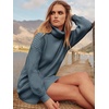 image:imageANRABESS Women Oversized Cowl Neck Fall Long Sleeve Sweater DressNavyblue