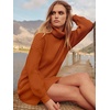 image:imageANRABESS Women Oversized Cowl Neck Fall Long Sleeve Sweater DressPumpkin