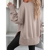 image:imageANRABESS Women Oversized Sweatshirts Fall Outfits with ThumbholeLight Khaki