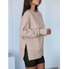 image:imageANRABESS Women Oversized Sweatshirts Fall Outfits with ThumbholeLight Khaki