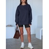 image:imageANRABESS Women Oversized Sweatshirts Fall Outfits with ThumbholeNavy Blue