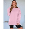 image:imageANRABESS Women Oversized Sweatshirts Fall Outfits with ThumbholePink