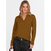 image:imageANRABESS Women Polo V Neck Lightweight Fall SweatersCaramel