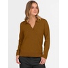 image:imageANRABESS Women Polo V Neck Lightweight Fall SweatersCaramel