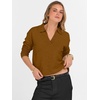 image:imageANRABESS Women Polo V Neck Lightweight Fall SweatersCaramel