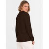 image:imageANRABESS Women Polo V Neck Lightweight Fall SweatersCoffee
