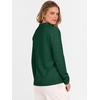 image:imageANRABESS Women Polo V Neck Lightweight Fall SweatersForest Green