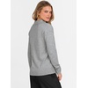 image:imageANRABESS Women Polo V Neck Lightweight Fall SweatersGray