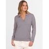 image:imageANRABESS Women Polo V Neck Lightweight Fall SweatersNutmeg