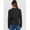 image:imageANRABESS Womens Cable Knit Sweaters Long Sleeve Polo Fall OutfitsBlack