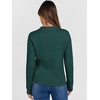 image:imageANRABESS Womens Cable Knit Sweaters Long Sleeve Polo Fall OutfitsDeep Green