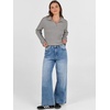 image:imageANRABESS Womens Cable Knit Sweaters Long Sleeve Polo Fall OutfitsGrey