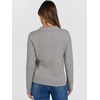 image:imageANRABESS Womens Cable Knit Sweaters Long Sleeve Polo Fall OutfitsGrey