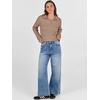 image:imageANRABESS Womens Cable Knit Sweaters Long Sleeve Polo Fall OutfitsKhaki
