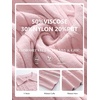 image:imageANRABESS Womens Cable Knit Sweaters Long Sleeve Polo Fall OutfitsPink