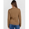 image:imageANRABESS Womens Cable Knit Sweaters Long Sleeve Polo Fall OutfitsTan