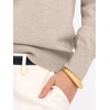 image:imageANRABESS Womens Fall Long Sleeve V Neck Lightweight Sweaters TopAlmond