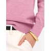 image:imageANRABESS Womens Fall Long Sleeve V Neck Lightweight Sweaters TopCoral Pink