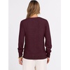 image:imageANRABESS Womens Fall Long Sleeve V Neck Lightweight Sweaters TopDark Red