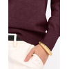 image:imageANRABESS Womens Fall Long Sleeve V Neck Lightweight Sweaters TopDark Red
