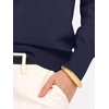 image:imageANRABESS Womens Fall Long Sleeve V Neck Lightweight Sweaters TopNavy Blue