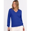 image:imageANRABESS Womens Fall Long Sleeve V Neck Lightweight Sweaters TopRoyal Blue