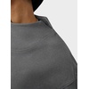 image:imageANRABESS Womens Mock Neck Sweatshirt Oversized PulloverDark Grey