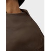 image:imageANRABESS Womens Mock Neck Sweatshirt Oversized PulloverDeep Brown