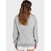 image:imageANRABESS Womens Mock Neck Sweatshirt Oversized PulloverGrey
