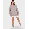 image:imageANRABESS Womens Mock Neck Sweatshirt Oversized PulloverKhaki