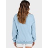 image:imageANRABESS Womens Mock Neck Sweatshirt Oversized PulloverLight Blue