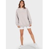 image:imageANRABESS Womens Mock Neck Sweatshirt Oversized PulloverLight Grey