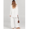 image:imageANRABESS Womens Oversized Turtleneck Sweater SetsWhite