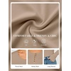 image:imageANRABESS Womens Thermal Shirts Henley Long Sleeve Fleece Tops Basic TeeKhaki