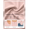 image:imageANRABESS Womens Thermal Shirts Henley Long Sleeve Fleece Tops Basic TeePink
