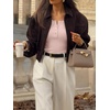 image:imageANRABESS Womens Thermal Shirts Henley Long Sleeve Fleece Tops Basic TeePink