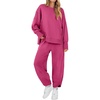 image:imageANRABESS Two Piece Set for Women Fall Outfits SweatsuitsHot Pink