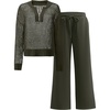 image:imageANRABESS Two Piece Sets For Women Fall Lounge Travel Airport OutfitsArmy Green