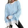 Blue White Striped